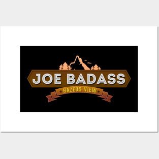 Hazeus View Joe Badass Posters and Art